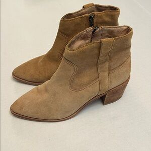 MADEWELL LEATHER WESTERN ANKLE BOOTS/BOOTIES SIZE 6.5